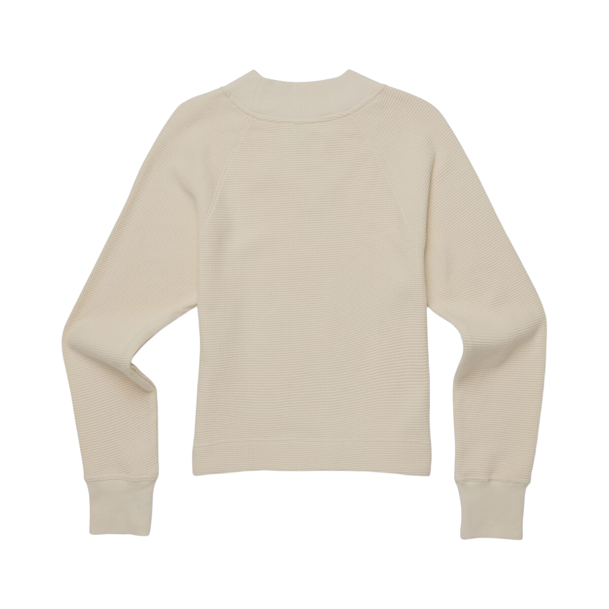 Atajo Long-Sleeve Waffle V-Neck - Women's - Cream - US 4143