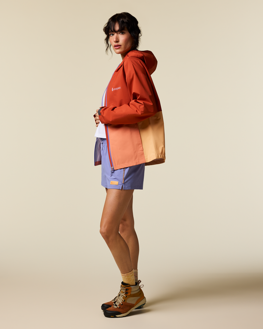 Cielo Rain Jacket - Women's - Chimayo/Grapefruit - US 7316