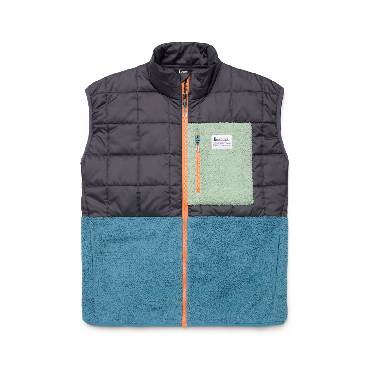Trico Hybrid Vest - Men's - Graphite/Blue Spruce - US 8423