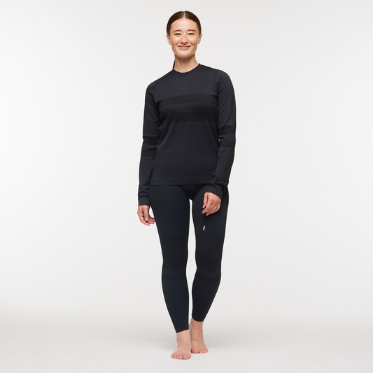Debajo Seamless Baselayer Crew - Women's - Cotopaxi Black - US 6360