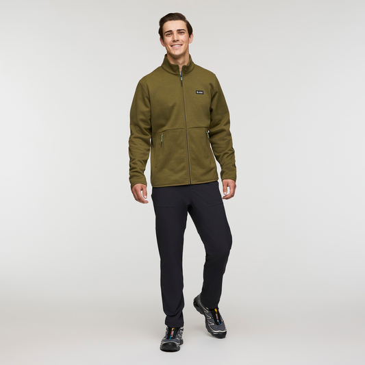 Envo Fleece Full-Zip Jacket - Men's - Heather Live Oak - US 1692
