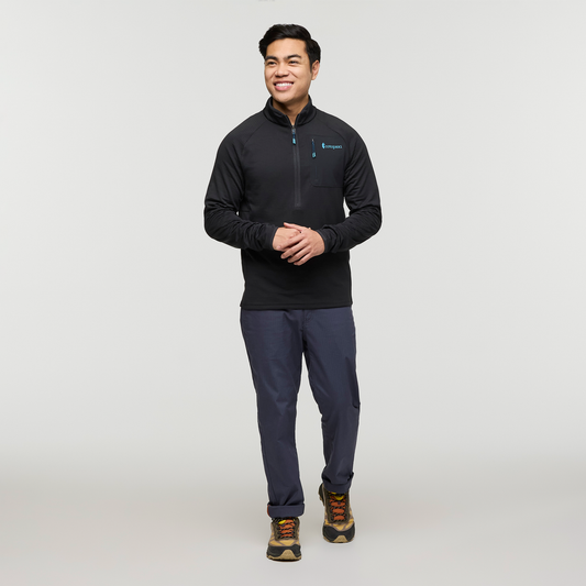 Otero Fleece Half-Zip Pullover - Men's - Cotopaxi Black - US 4844