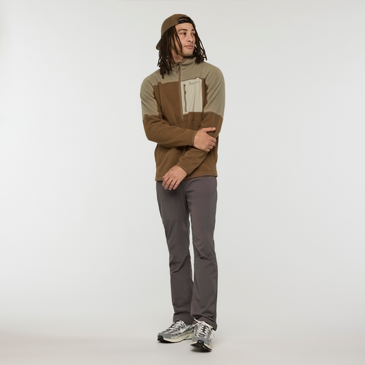 Abrazo Fleece Half-Zip Jacket - Men's - Stone/Dune - US 8522