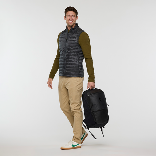 Capa Insulated Vest - Men's - Charcoal - US 7896