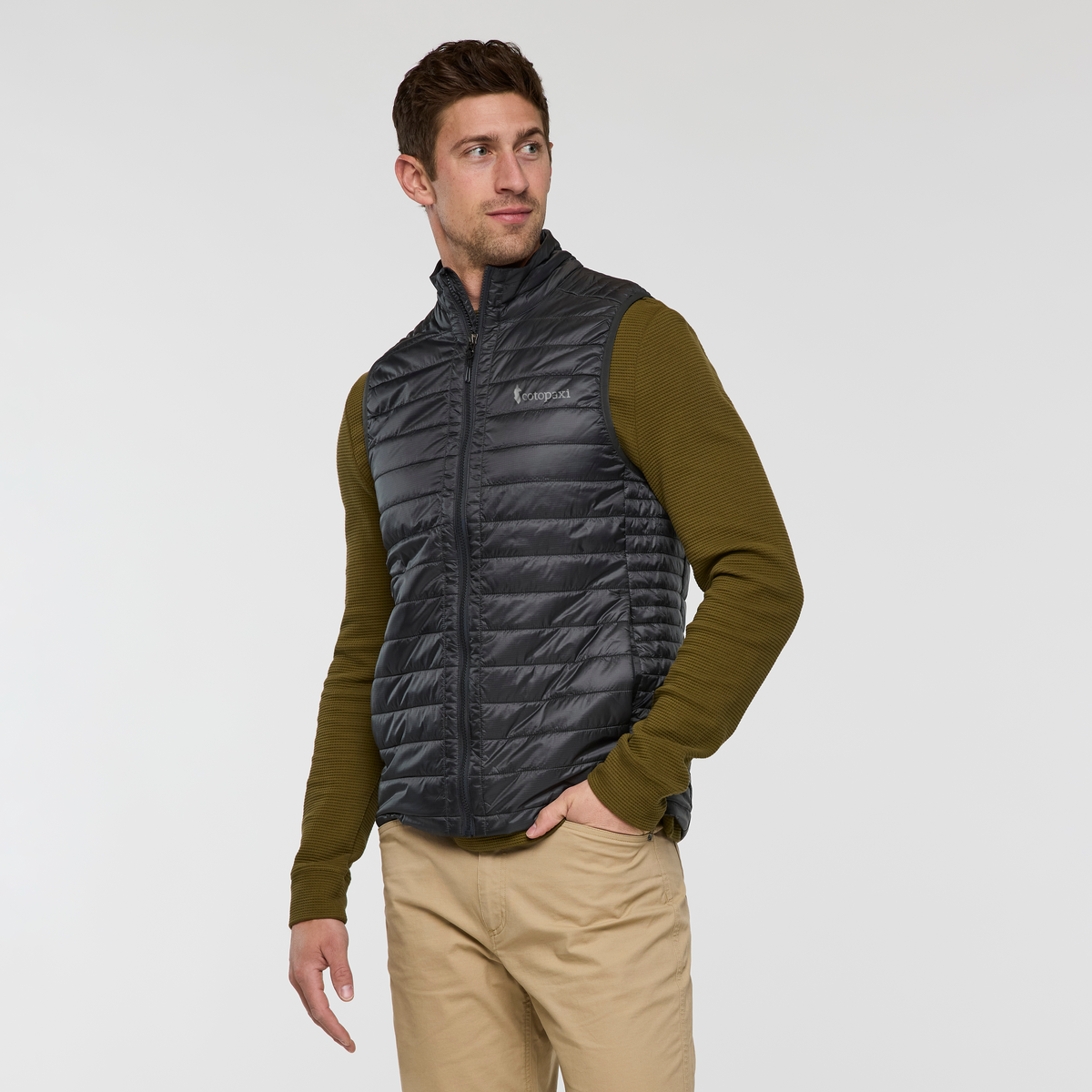 Capa Insulated Vest - Men's - Charcoal - US 7896