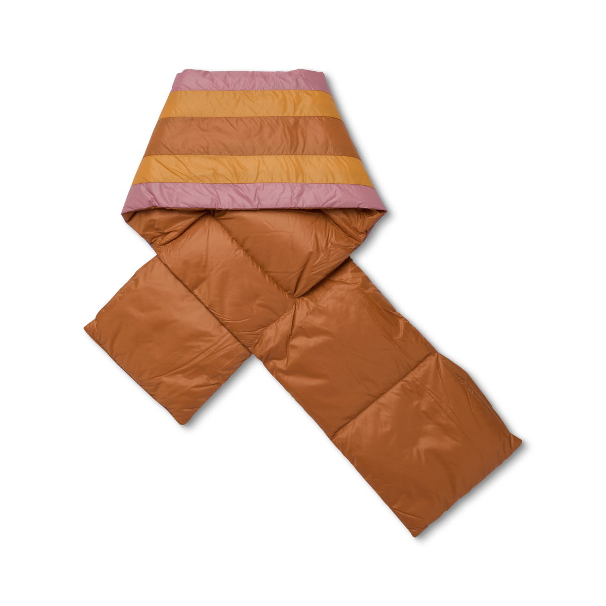 Fuego Down Scarf - Sienna Stripes - US 2872