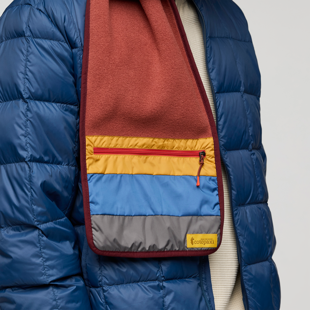 Teca Fleece Scarf - Nutmeg - US 1230