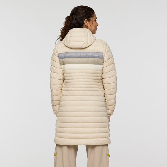 Fuego Down Parka - Women's - Cream Stripes - US 1538