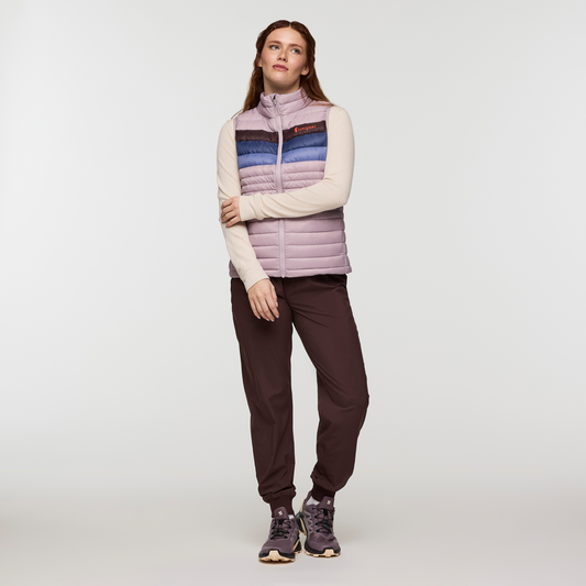 Fuego Down Vest - Women's - Quartz Stripes - US 5778