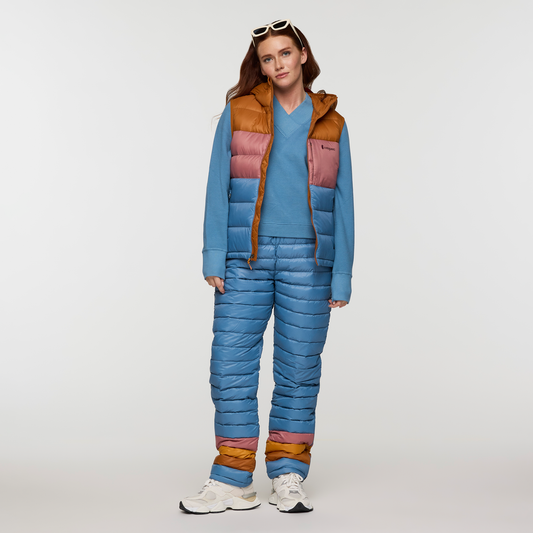 Fuego Max Down Vest - Women's - Sienna/Fjord - US 8429