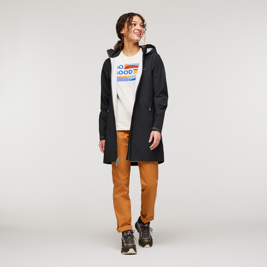 Cielo Rain Trench - Women's - Black - US 9059