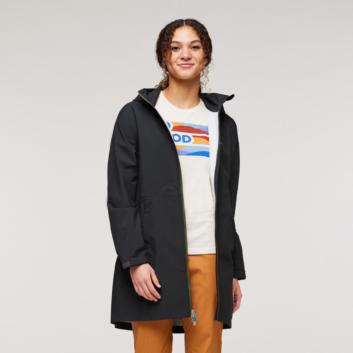 Cielo Rain Trench - Women's - Black - US 9059