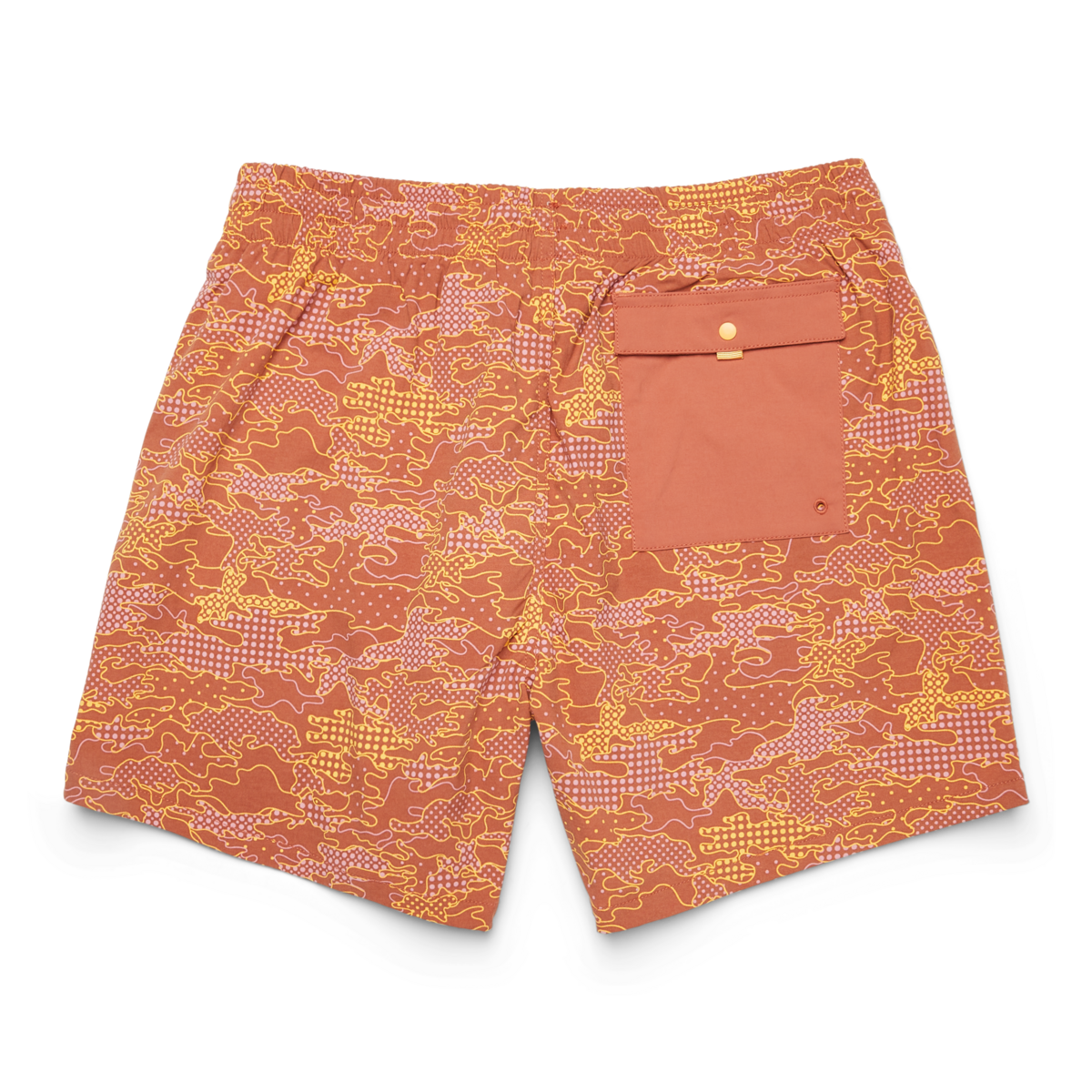 Brinco 5" Short - Print - Men's - Scenic Route Faded Brick - US 5965