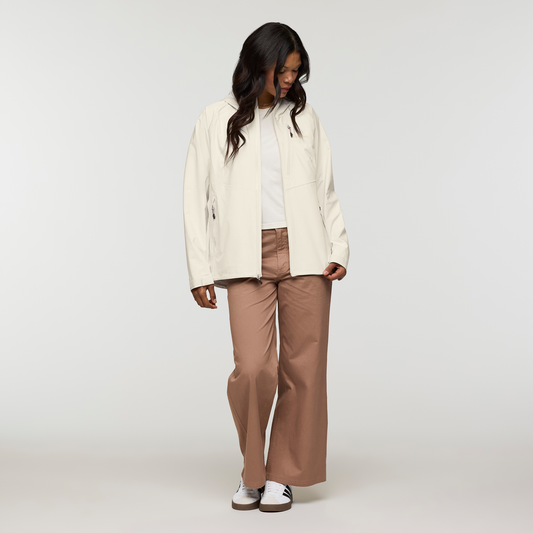 Impermeo 3L Hooded Shell Jacket - Women's - Cotopaxi Bone - US 5835
