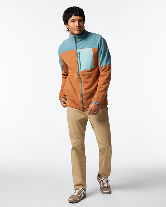 Abrazo Fleece Full-Zip Jacket - Men's - Everglade/Whiskey - US 4959