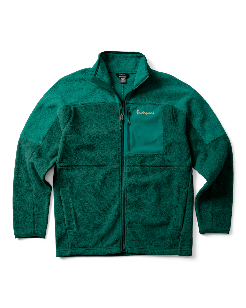 Abrazo Fleece Full-Zip Jacket - Men's - Malachite/Kale - US 7487