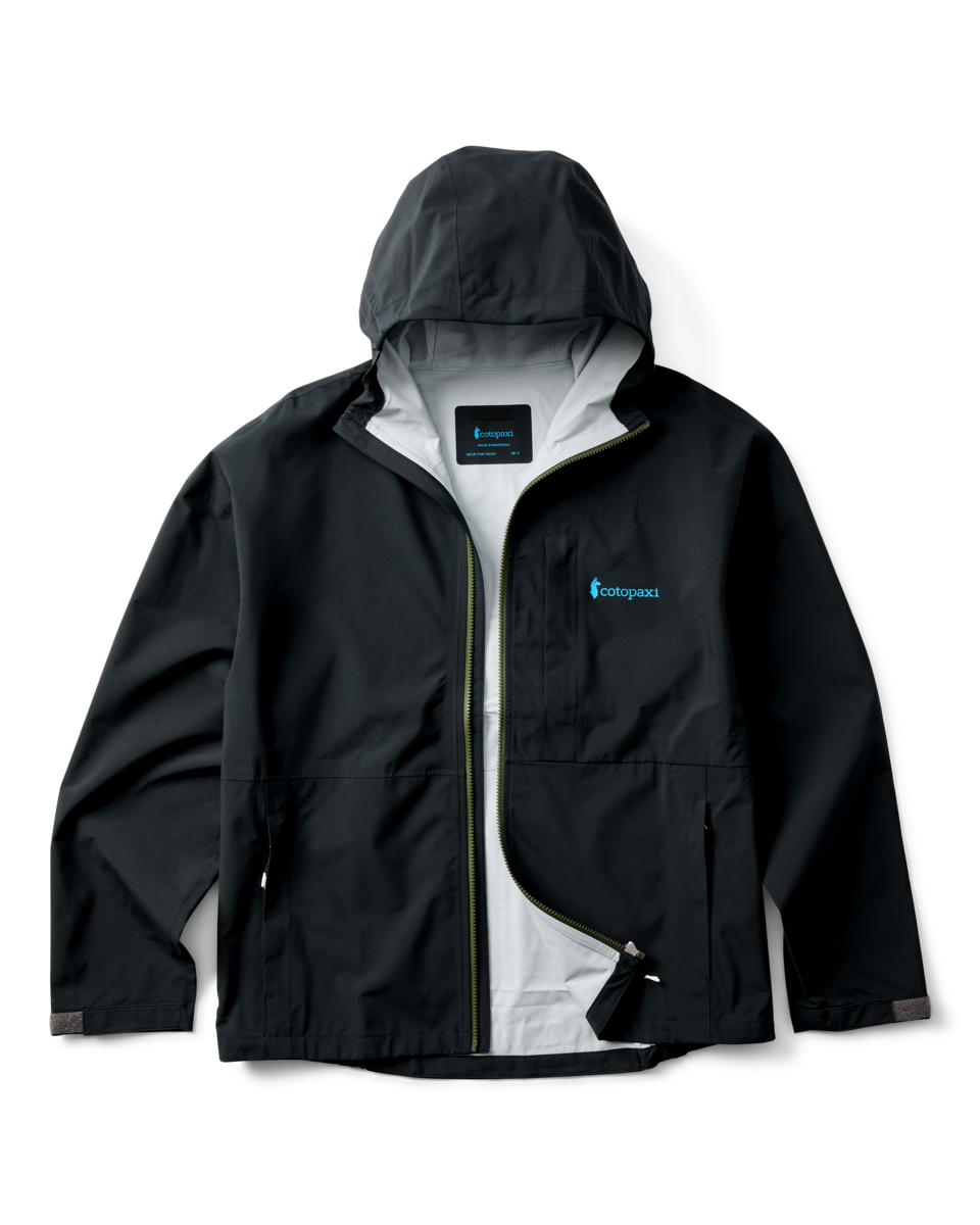Cielo Rain Jacket - Men's - All Black - US 4796