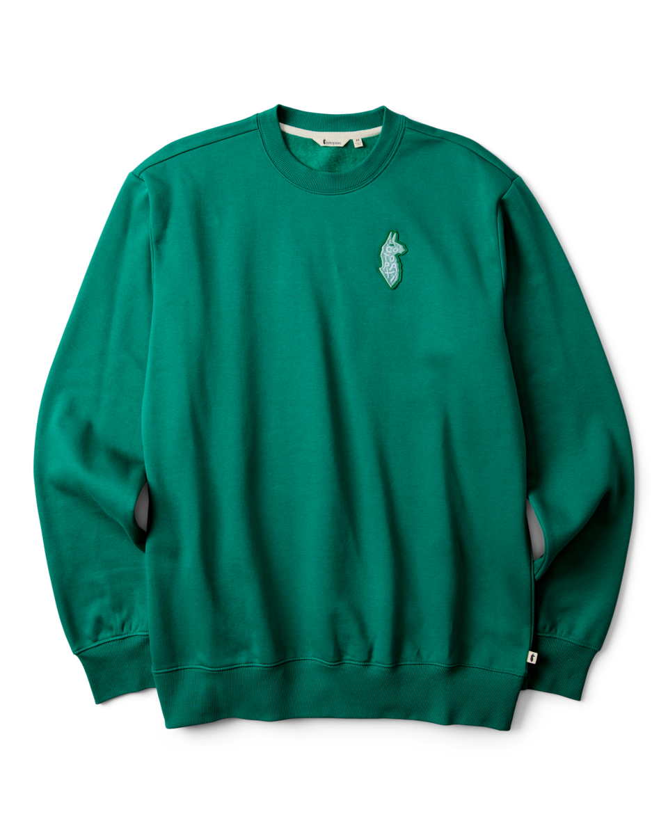 Lava Llama Crew Sweatshirt - Men's - Malachite - US 2912