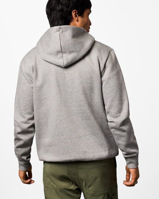Llama Patch Pullover Hoodie - Men's - Heather Grey - US 1431