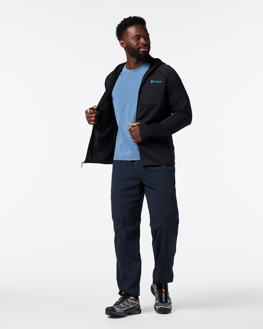 Otero Fleece Full-Zip Hooded Jacket - Men's - Cotopaxi Black - US 3841