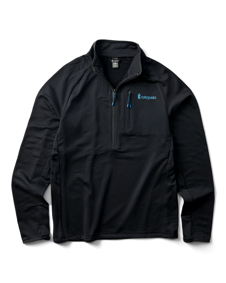 Otero Fleece Half-Zip Pullover - Men's - Cotopaxi Black - US 4844