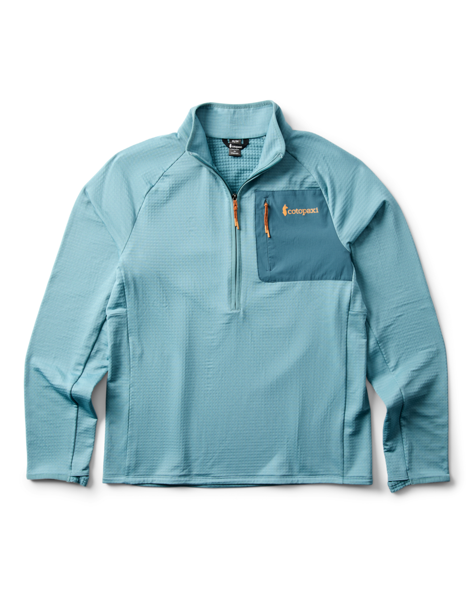 Otero Fleece Half-Zip Pullover - Men's - Everglade - US 7597