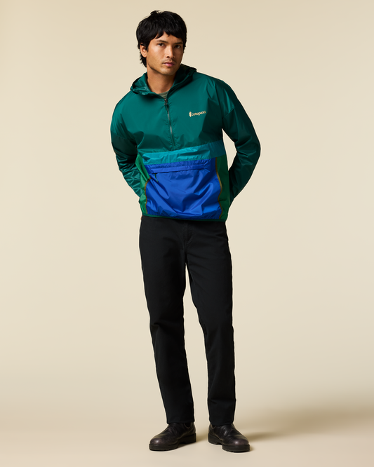 Teca Half-Zip Windbreaker - Men's - Eat More Veggies - US 4183