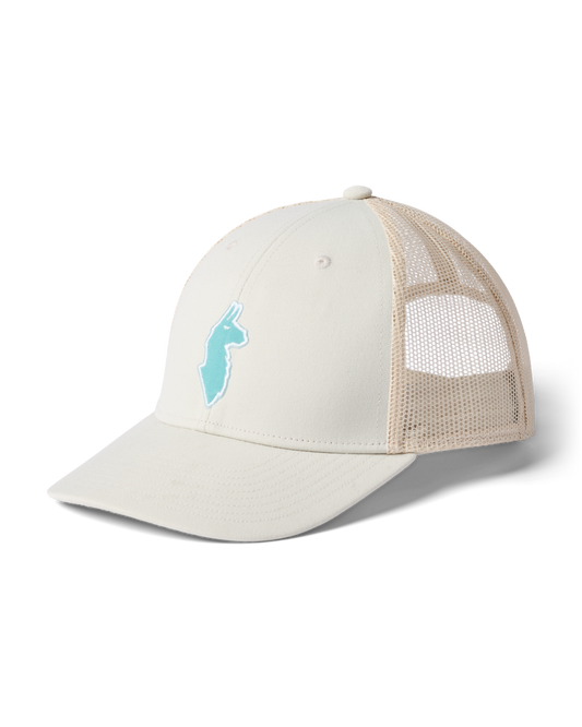 Llama Trucker Hat - Mineral - US 3962