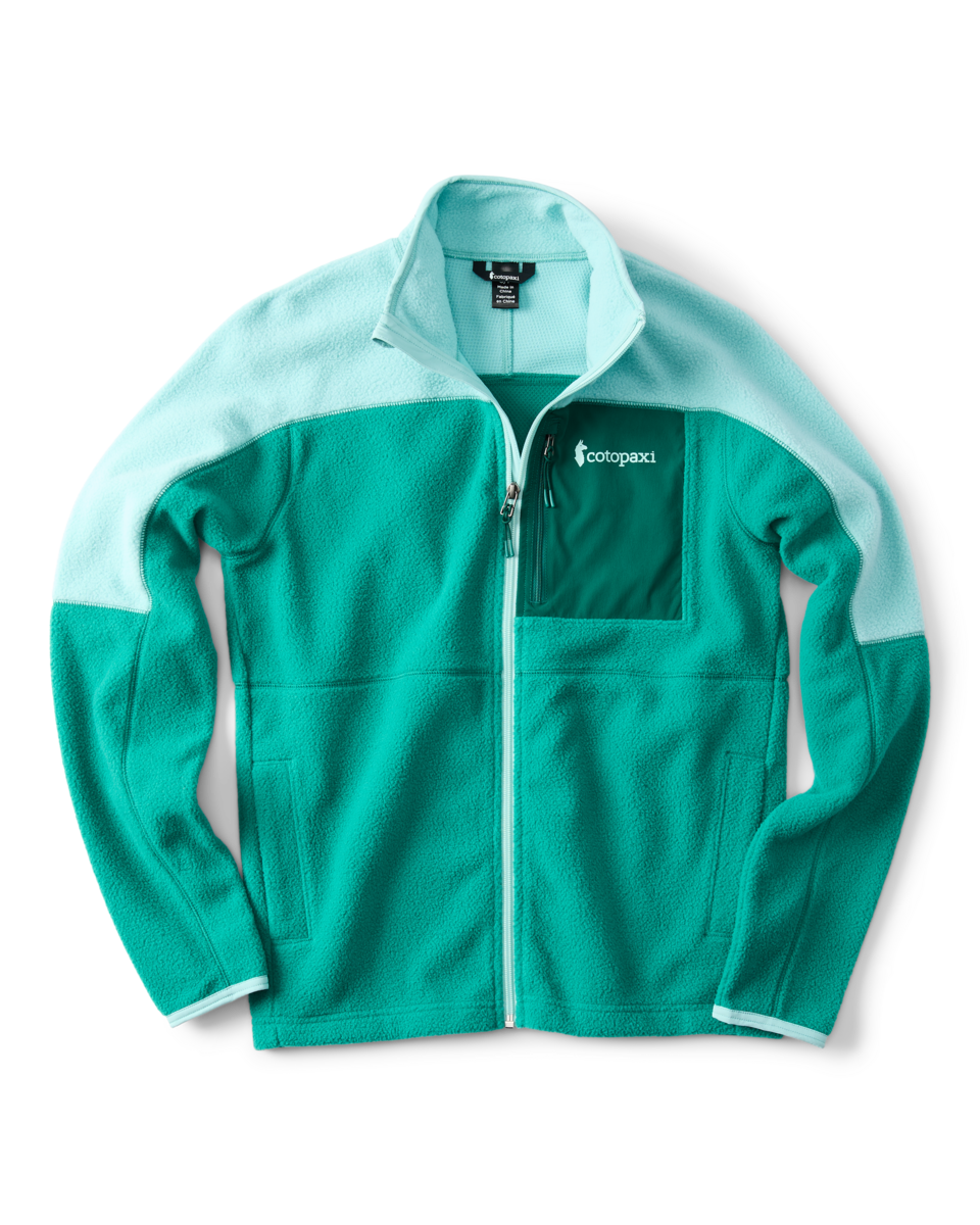 Abrazo Fleece Full-Zip Jacket - Women's - Tide Pool/Malachite - US 8250