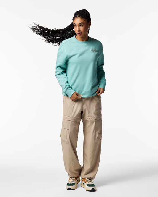Adventure Gear Crew Sweatshirt - Women's - Tide Pool - US 9108