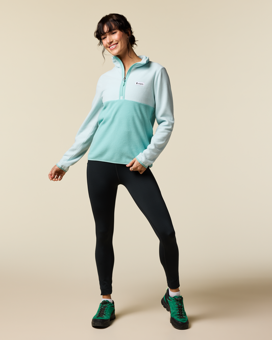 Amado Fleece Pullover - Women's - Surf/Tide Pool - US 7953