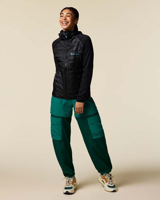 Capa Hybrid Insulated Hooded Jacket - Women's - Cotopaxi Black - US 5185