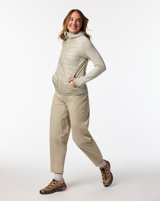 Capa Hybrid Insulated Hooded Jacket - Women's - Mineral - US 8896