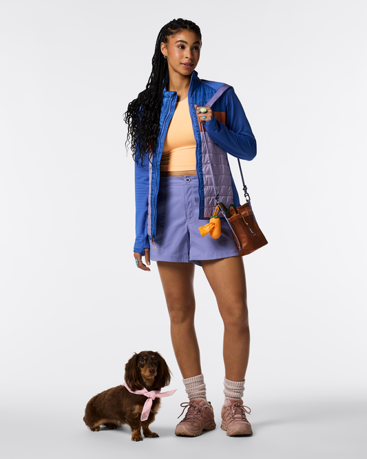 Capa Hybrid Insulated Jacket - Women's - Azure/Moonbeam - US 6357
