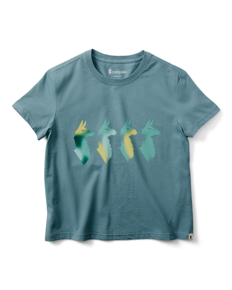 Cuatro Bitmap T-Shirt - Women's - Everglade - US 7917