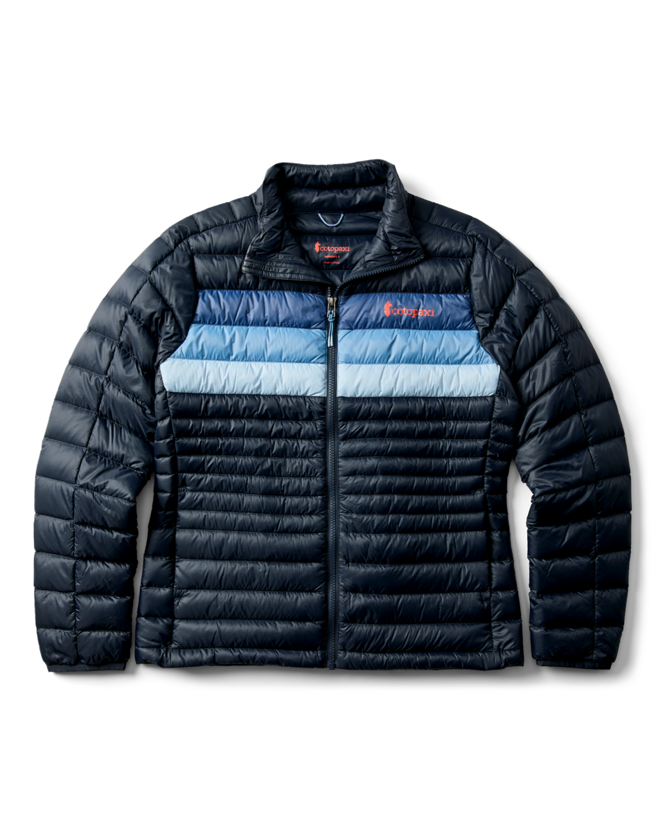 Fuego Down Jacket - Women's - Carbon Stripes - US 8568