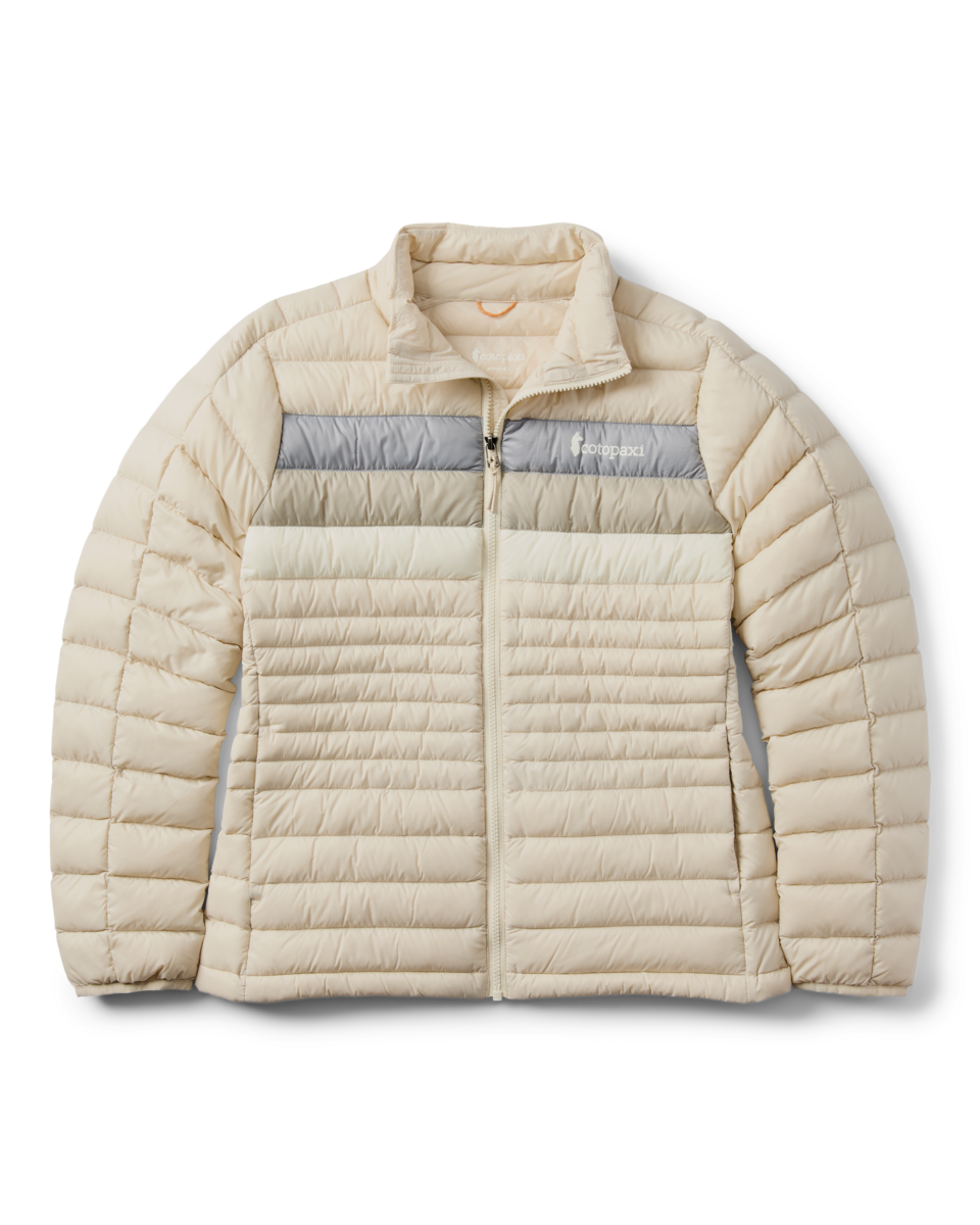 Fuego Down Jacket - Women's - Cream Stripes - US 6470