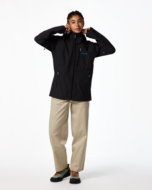 Impermeo 3L Hooded Shell Jacket - Women's - Cotopaxi Black - US 9444