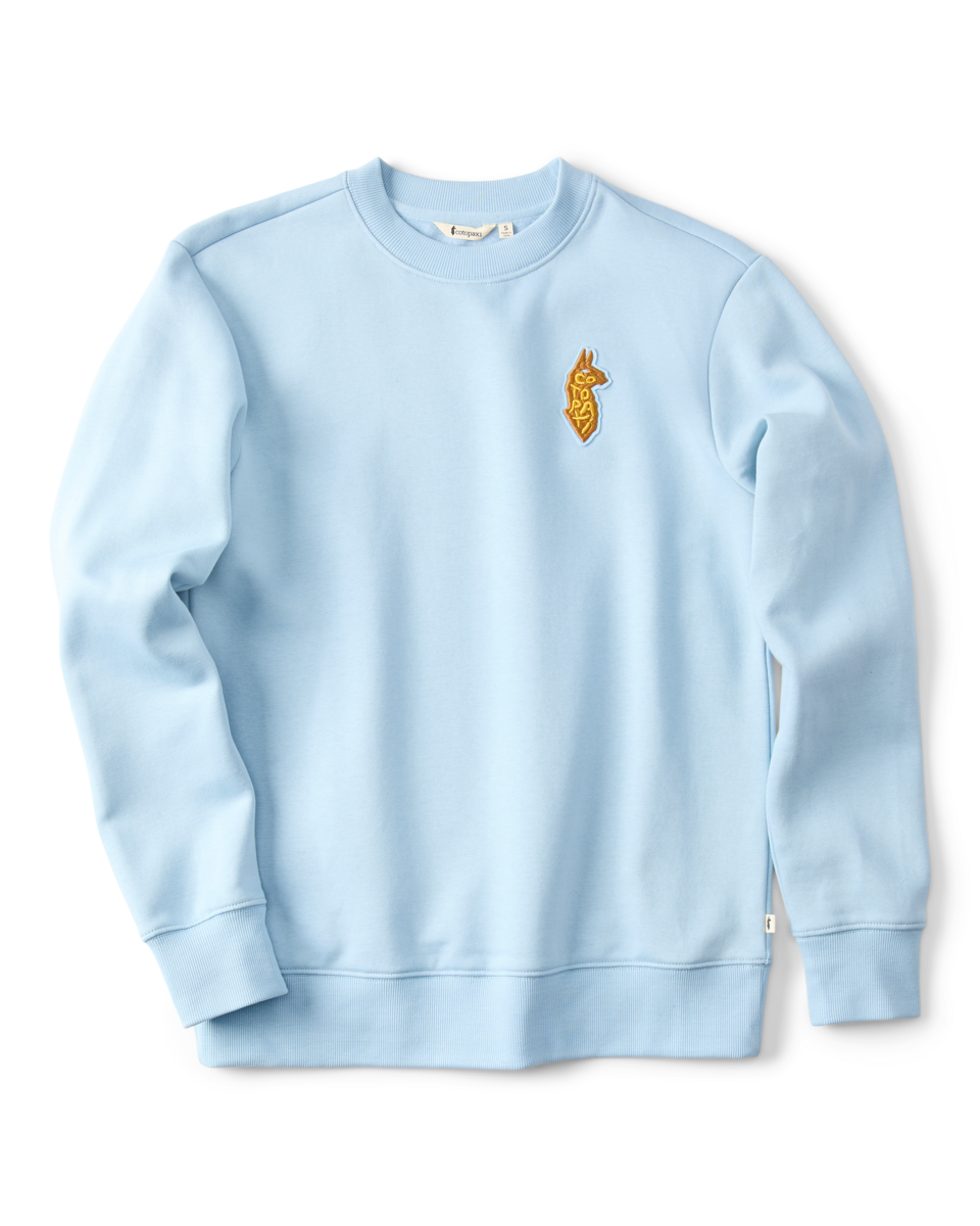 Lava Llama Crew Sweatshirt - Women's - Iceberg - US 9393