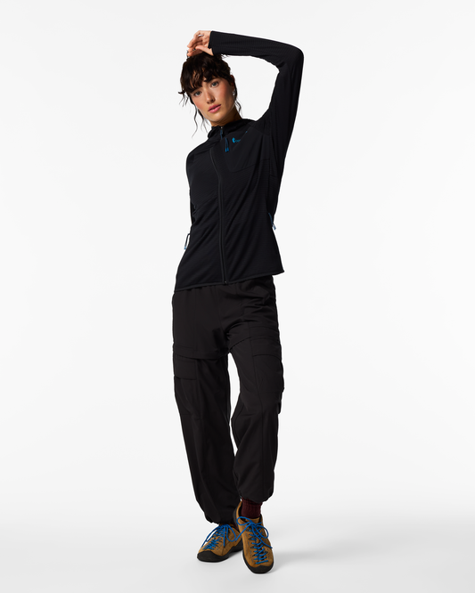 Otero Fleece Full-Zip Hooded Jacket - Women's - Cotopaxi Black - US 7533