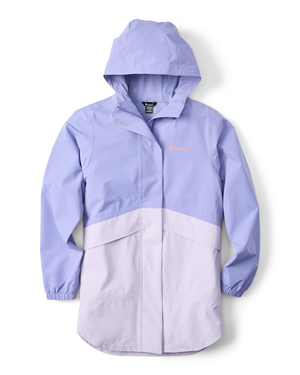 Rayu Rain Parka - Women's - Aster/Moonbeam - US 4934