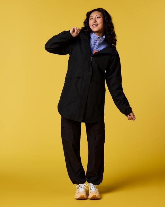 Rayu Rain Parka - Women's - Cotopaxi Black - US 2081