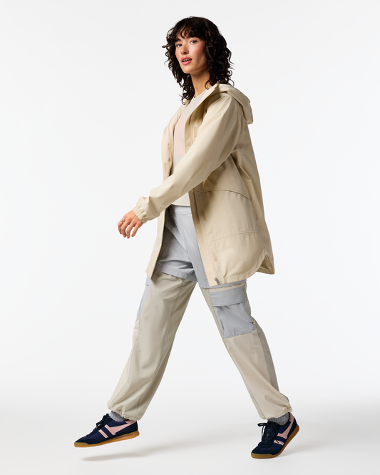 Rayu Rain Parka - Women's - Cream - US 1165
