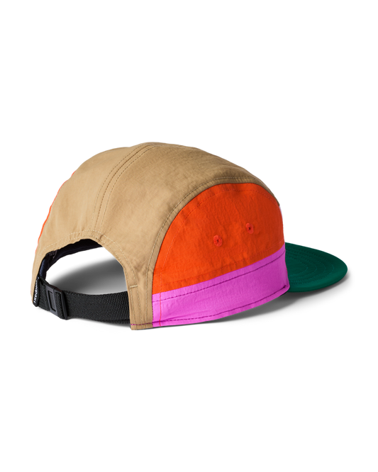 Cotopaxi X FP Movement Tech 5-Panel Hat - Powder Pink/Green Glow - US 2938