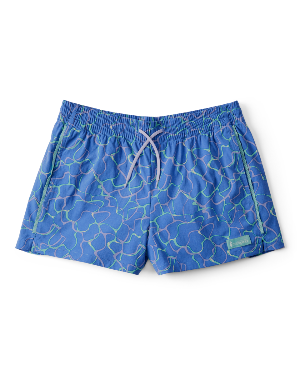 Brinco 3" Short - Print - Women's - Splash Azure - US 9906