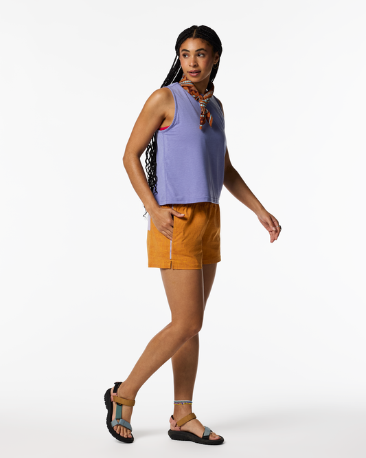 Brinco 3" Short - Print - Women's - Zen Garden Honeycomb - US 6367