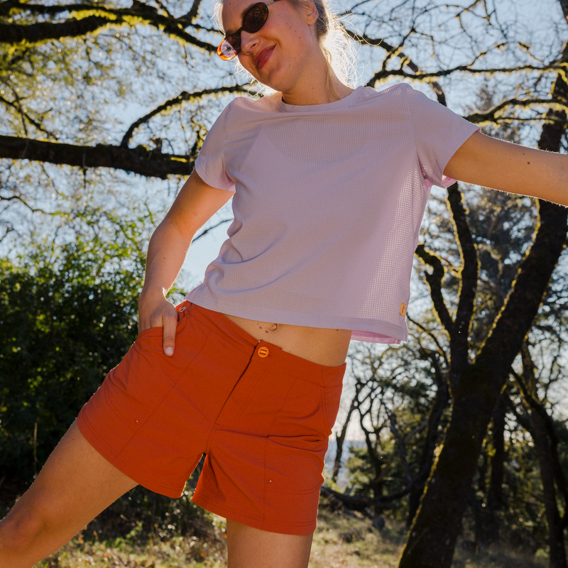 Coraje 4" Tech Short - Women's - Mineral - US 1289