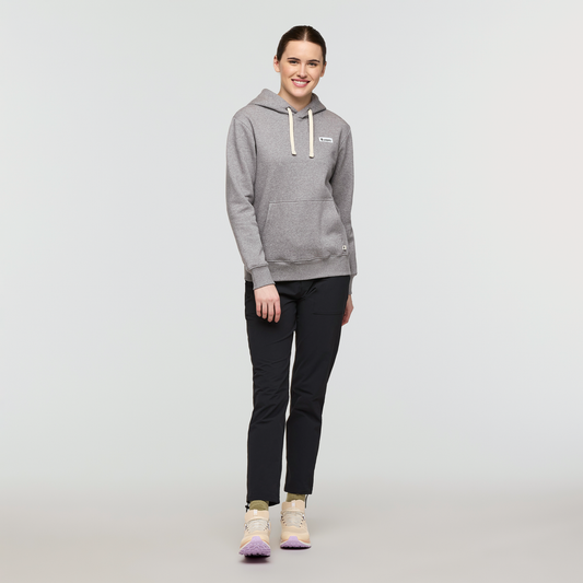 Llama Patch Pullover Hoodie - Women's - Heather Grey - US 3855