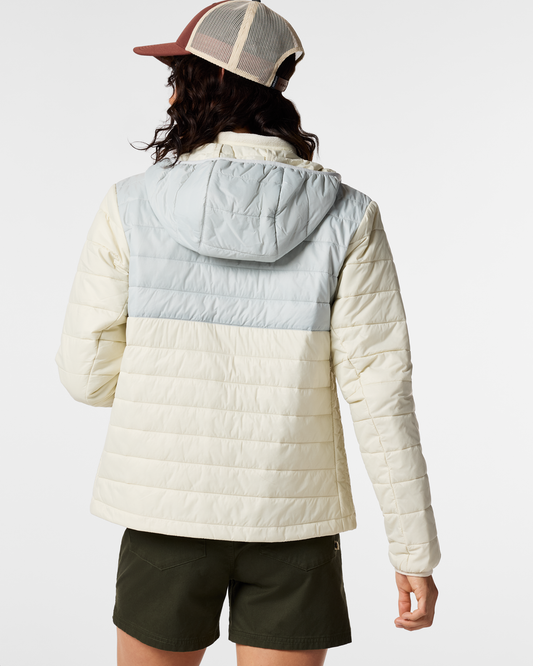 Acodo Insulated Hooded Jacket - Women's - Vapor/Chalk - US 4880