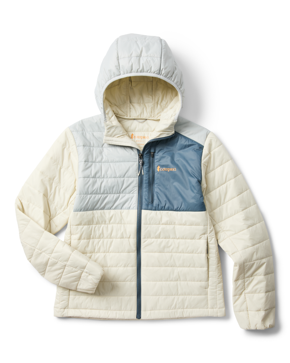 Acodo Insulated Hooded Jacket - Women's - Vapor/Chalk - US 4880